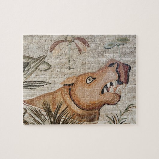 Hippopotamus, Nil-Mosaik, Haus des Faun Puzzle (Horizontal)
