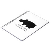 Hippopotamus Notizblock (Linke Seite)