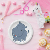 Hippopotamus Pappteller (Party)