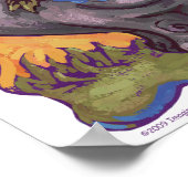 Hippopotamus Party Center Poster (Ecke)