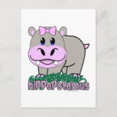 Hippopotamus Postkarte (Vorderseite)