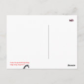 Hippopotamus Postkarte (Rückseite)