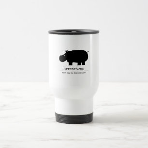Hippopotamus Reisebecher