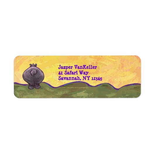 Hippopotamus Stationery (Vorne)