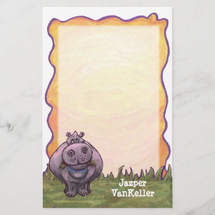 Hippopotamus Stationery Briefpapier