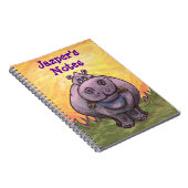 Hippopotamus Stationery Notizblock (Rechte Seite)