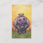 Hippopotamus Stationery Visitenkarte (Rückseite)