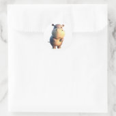 Hippopotamus Stickers (Tasche)