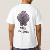 Hippopotamus-T - Shirt (Rückseite)