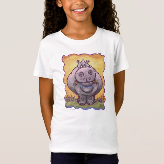 Hippopotamus-T - Shirt (Vorderseite)