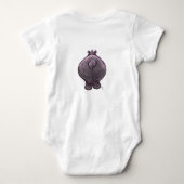 Hippopotamus-T - Shirt (Rückseite)