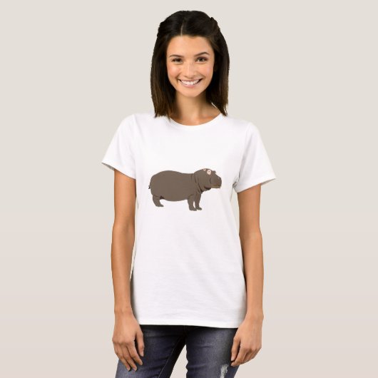Hippopotamus T-Shirt (Vorne ganz)