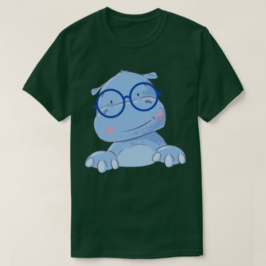 Hippopotamus T-Shirt (Design vorne)
