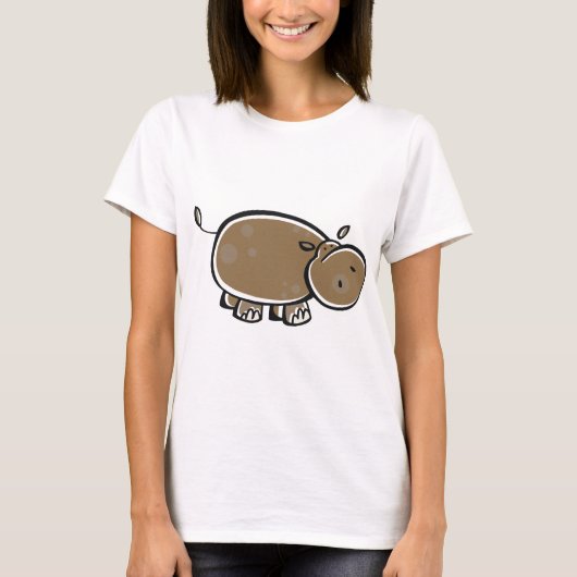 Hippopotamus T-Shirt (Vorderseite)