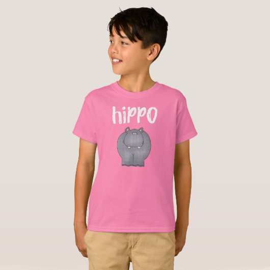 Hippopotamus T-Shirt (Vorne ganz)