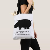 Hippopotamus Tasche (Von Nahem)