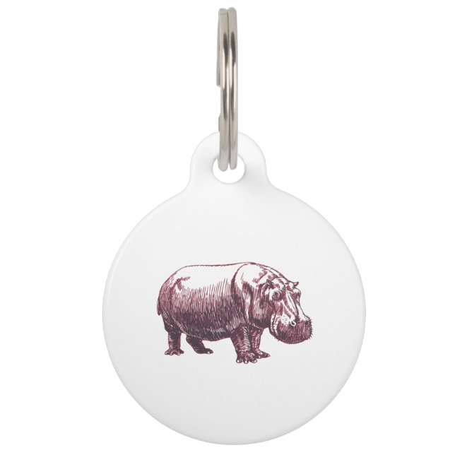 Hippopotamus Tiermarke (Vorderseite)