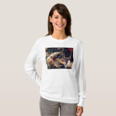 Hippopotamus-und Krokodil-Jagd, c.1615-16 T-Shirt (Vorne ganz)