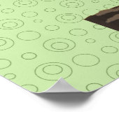 Hippopotamus Vintages Nilpferd-Zooposter wpa Poster (Ecke)