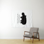 Hippopotamus Wandteppich (Beispiel (Horizontal))