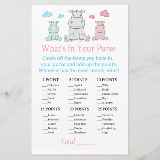 Hippopotamus Was ist in deinem Handyspiel? (Vorderseite)