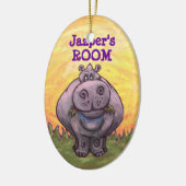 Hippopotamusgeschenke und Zubehör Keramik Ornament (Links)