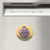 Hippopotamusgeschenke und Zubehör Magnet (In Situ (Geschirrspüler))