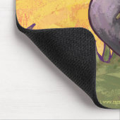 Hippopotamusgeschenke und Zubehör Mousepad (Ecke)