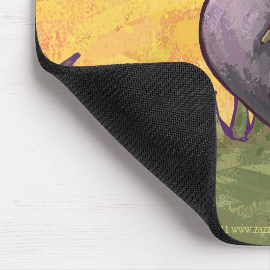 Hippopotamusgeschenke und Zubehör Mousepad (Ecke)