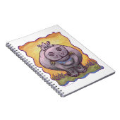 Hippopotamusgeschenke und Zubehör Notizblock (Rechte Seite)