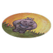 Hippopotamusgeschenke und Zubehör Schneidebrett (Ecke)