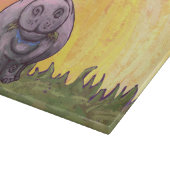 Hippopotamusgeschenke und Zubehör Schneidebrett (Ecke)