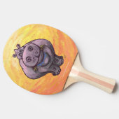 Hippopotamusgeschenke und Zubehör Tischtennis Schläger (Seitenansicht)