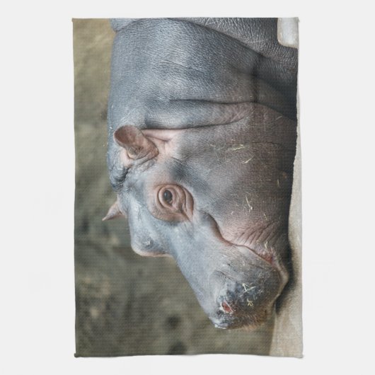 Hippopotamushandtücher Handtuch (Vertikal)