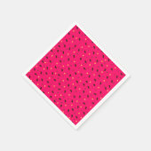 Hippopotamusmuster Serviette (Ecke)