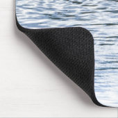 Hippopotamusse in einem Fluss, Afrika Mousepad (Ecke)