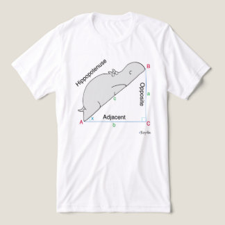 HIPPOPOTENUSE T-shirt by Sandra Boynton Tri-Blend Shirt