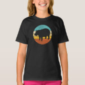 Hippopotomas Retro Sun T - Shirt (Vorderseite)