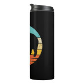 Hippopotomas Retro Sun Thermosbecher (Nach rechts gedreht)