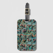 Hippos at Play: Ein Paradies für Wasserläufe Gepäckanhänger (Vorderseite Vertikal)