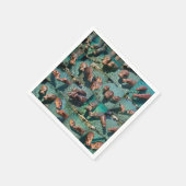 Hippos at Play: Ein Paradies für Wasserläufe Serviette (Ecke)