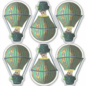 Hippos Aufkleber (Vorderseite)