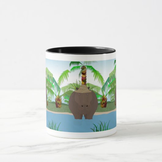 Hippos-Tasse Tasse (Zentrum)