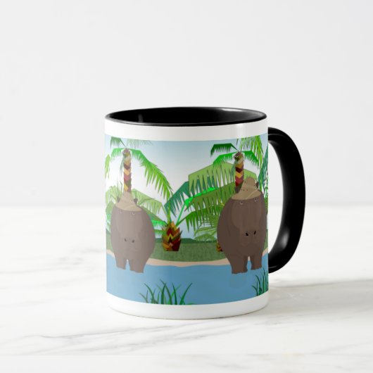 Hippos-Tasse Tasse (VorderseiteRechts)