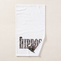 Hippos und Hippo-Logo,