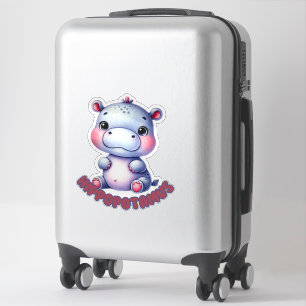 HIPPOTAMUS - KINDERZIMMER STICKER