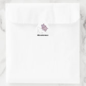 Hippotenuse Funny Math Dreieckiger Aufkleber (Tasche)