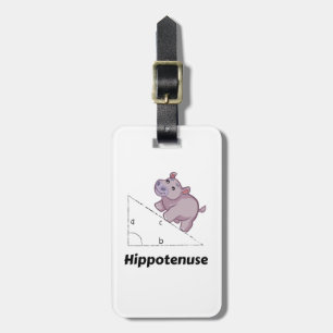 Hippotenuse Funny Math Gepäckanhänger