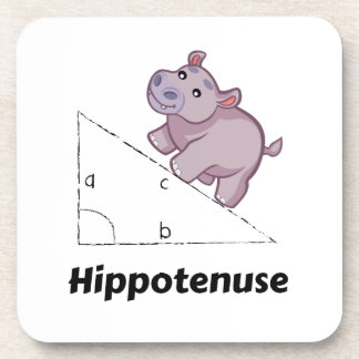 Hippotenuse Funny Math Getränkeuntersetzer