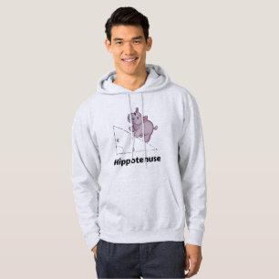 Hippotenuse Funny Math Hoodie